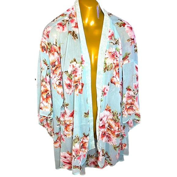 BOG Collective Floral Kimono XS/S - Picture 2 of 6
